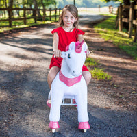 PonyCycle, Inc. Ride on Unicorn Toy Riding Pony Age 3-4 Pink