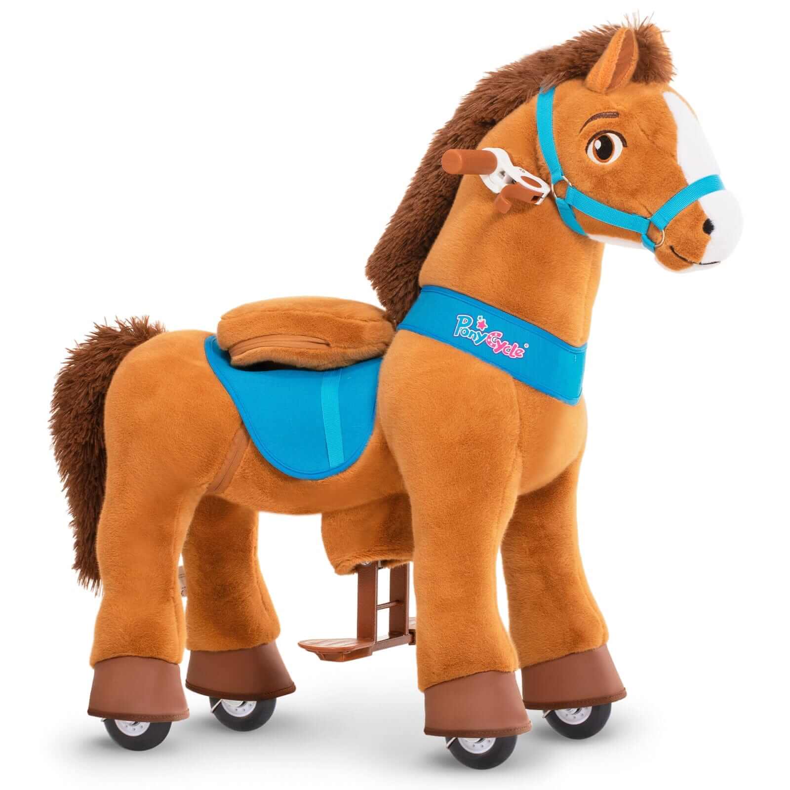PonyCycle, Inc. Ride on Horse Riding Toy Age 3-4 Brown