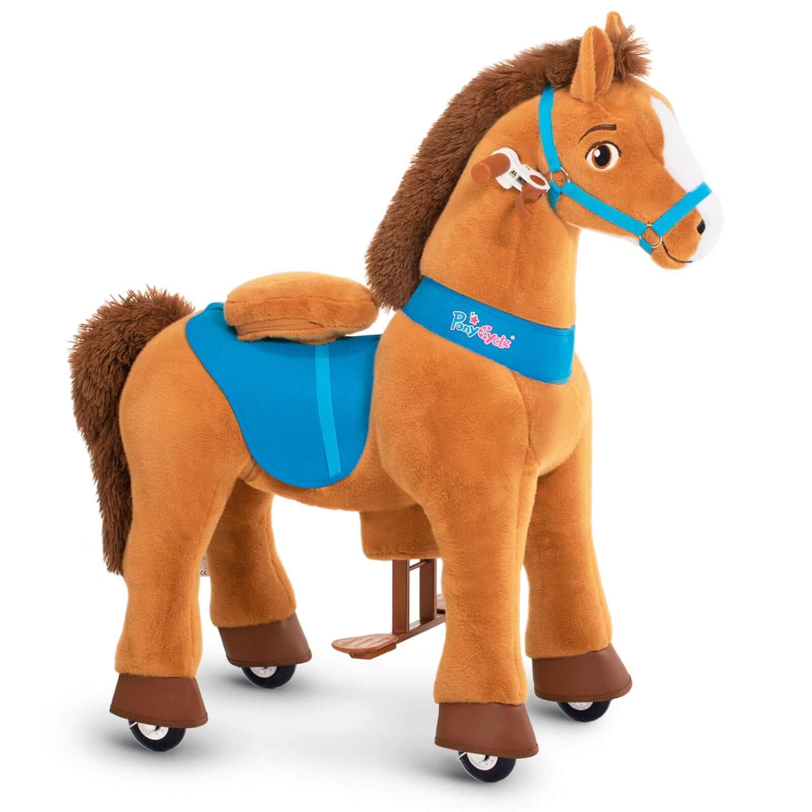 PonyCycle, Inc. Ride on Horse Riding Toy Age 4-7 Brown