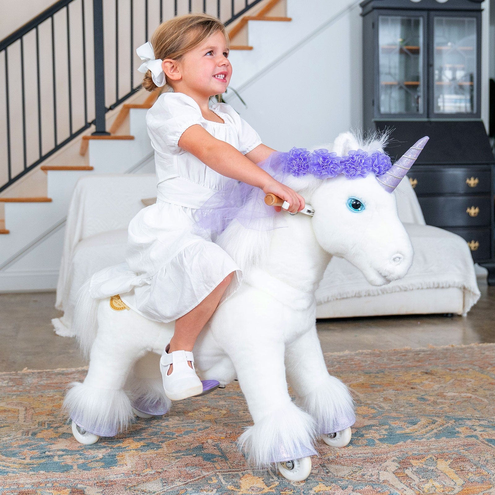 Purple-Size 4 for age 4-7