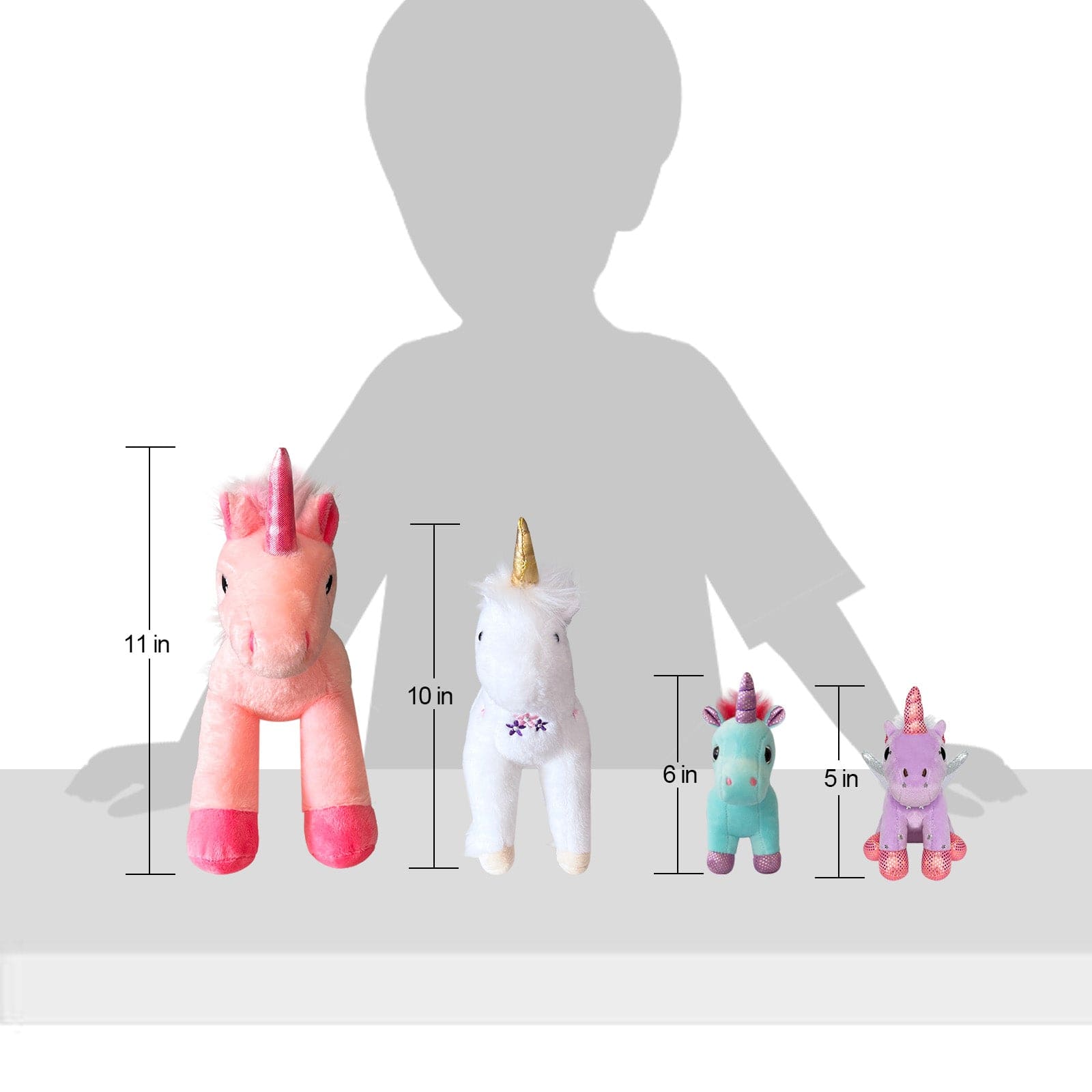 PonyCycle, Inc. US Joy Unicorn Set - 4 Pack