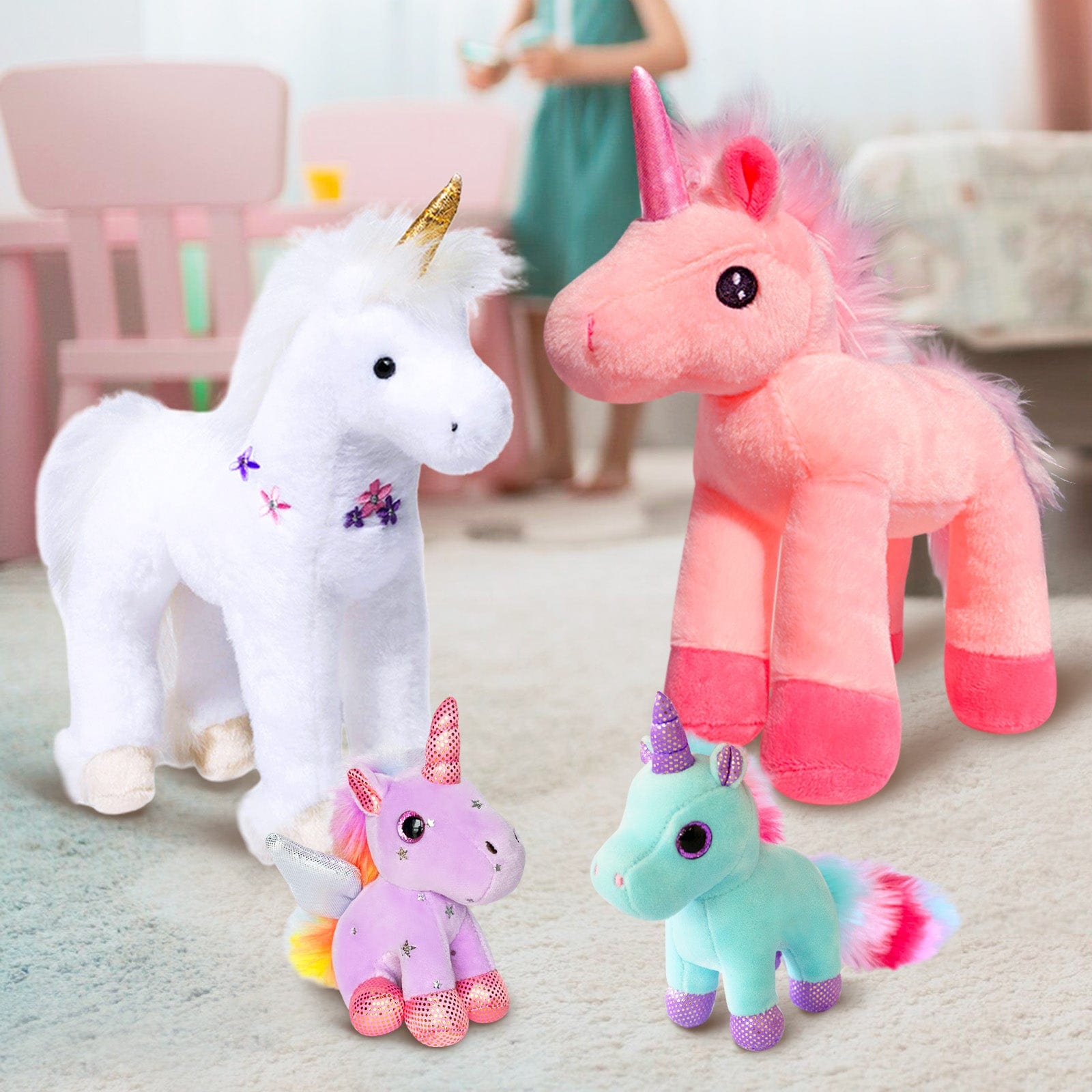 PonyCycle, Inc. US Joy Unicorn Set - 4 Pack