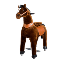 PonyCycle, Inc. Chocolate Brown Horse Model T for Age 9+
