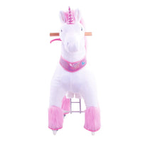 PonyCycle, Inc. ride on toy Ride on Unicorn Size 3 for Age 3-4 - Pink