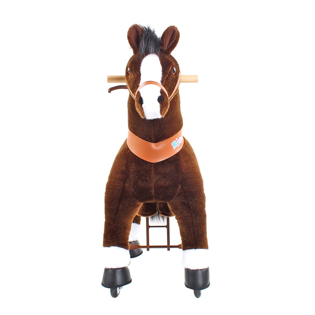PonyCycle, Inc. Model U Ride On Horse Toy Age 3-4 Chocolate