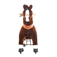 PonyCycle, Inc. Model U Ride on Horse Riding Toy Age 4-7 Chocolate