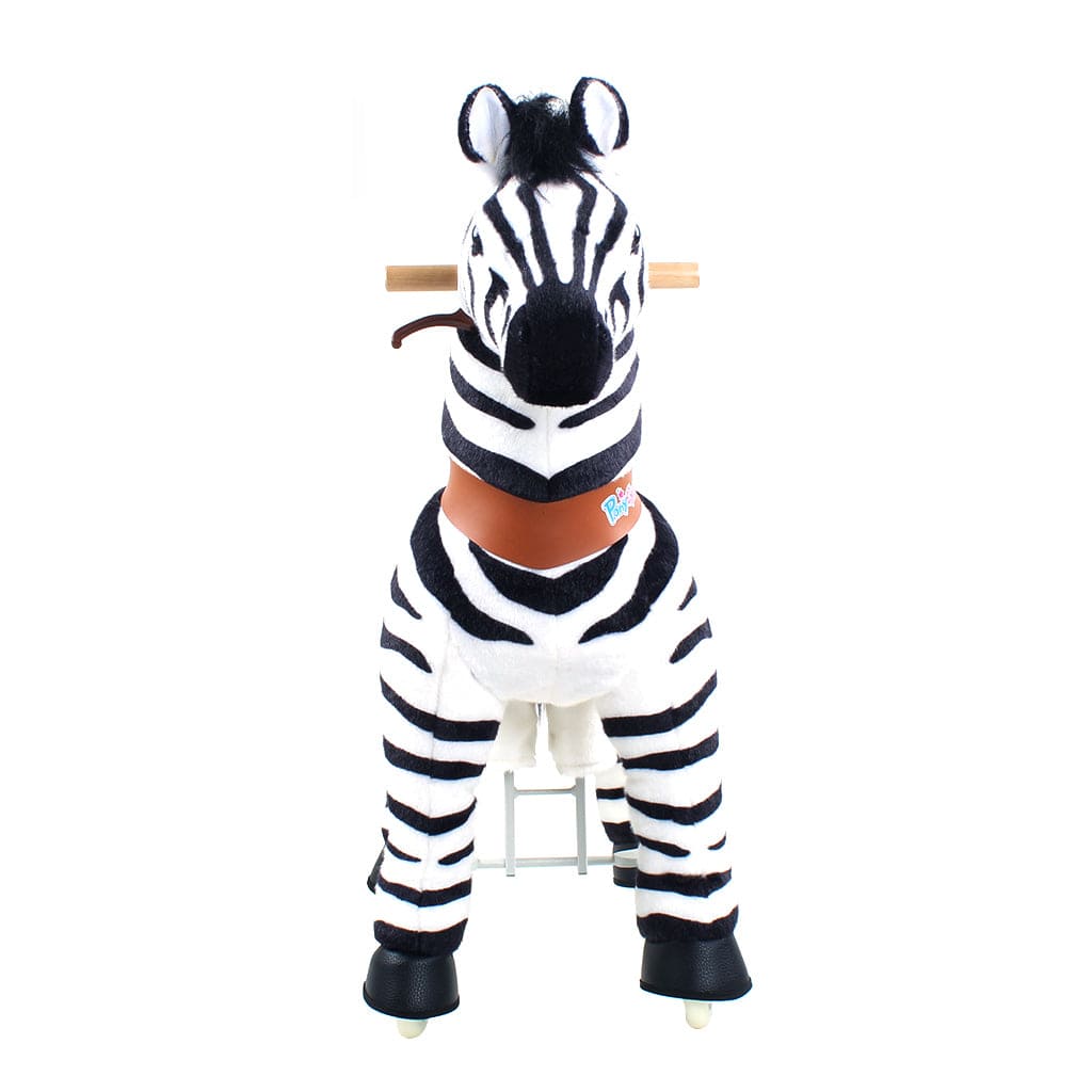 PonyCycle, Inc. PonyCycle Ride on Zebra Horse Toy Age 4-7