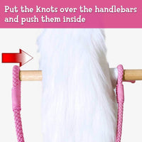 PonyCycle, Inc. ride on unicorn accessories Pink Rein