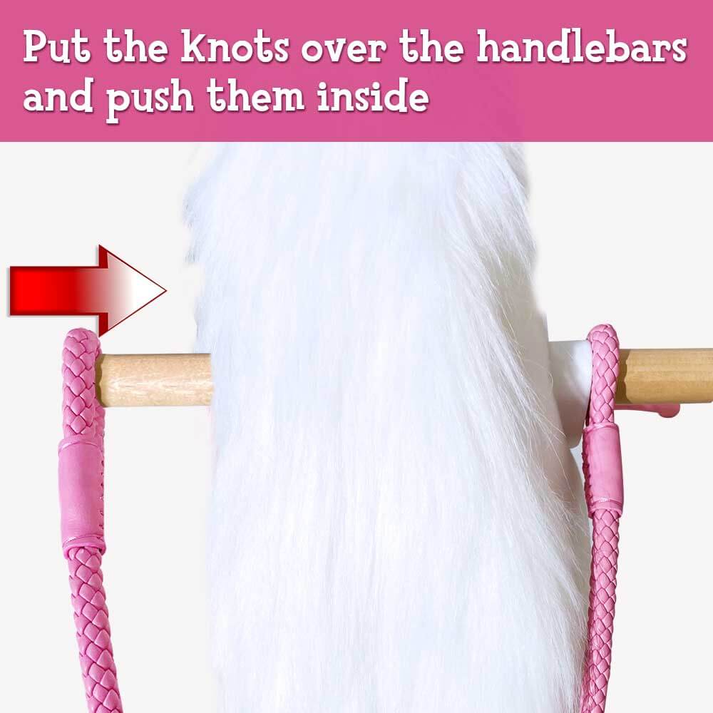 PonyCycle, Inc. ride on unicorn accessories Pink Rein