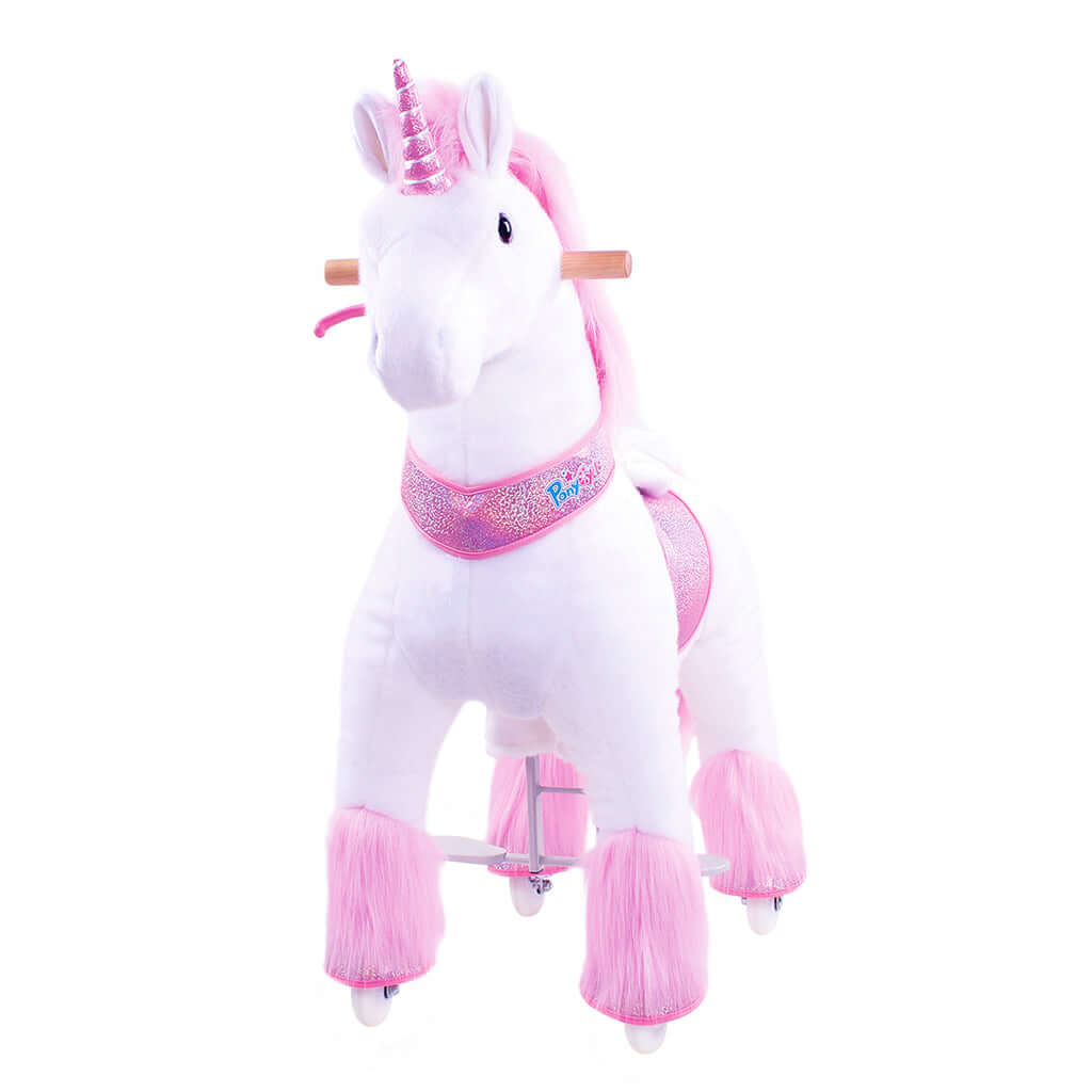 PonyCycle, Inc. ride on toy Ride on Unicorn Size 3 for Age 3-4 - Pink