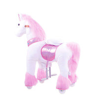 PonyCycle, Inc. ride on toy Ride on Unicorn Size 3 for Age 3-4 - Pink