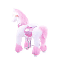 PonyCycle, Inc. ride on toy Ride on Unicorn Size 3 for Age 3-4 - Pink