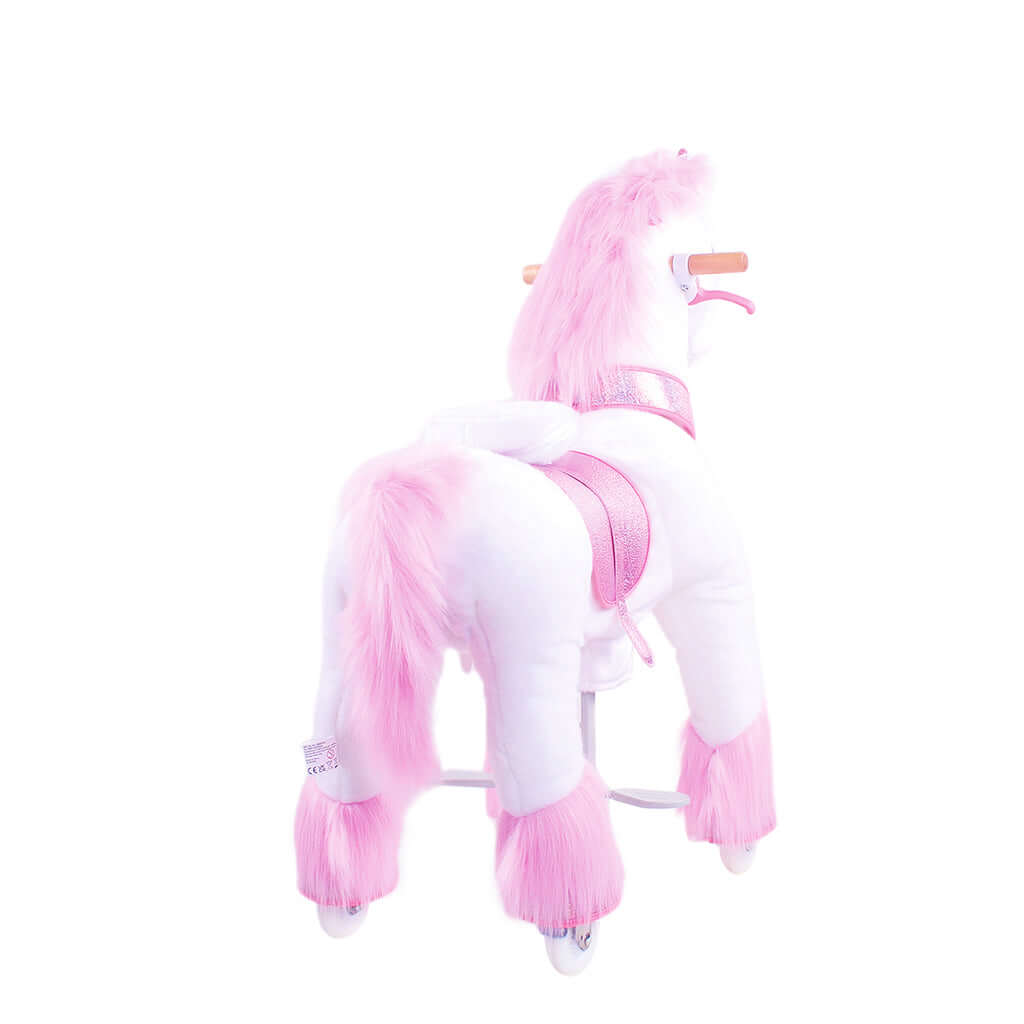 PonyCycle, Inc. ride on toy Ride on Unicorn Size 3 for Age 3-4 - Pink