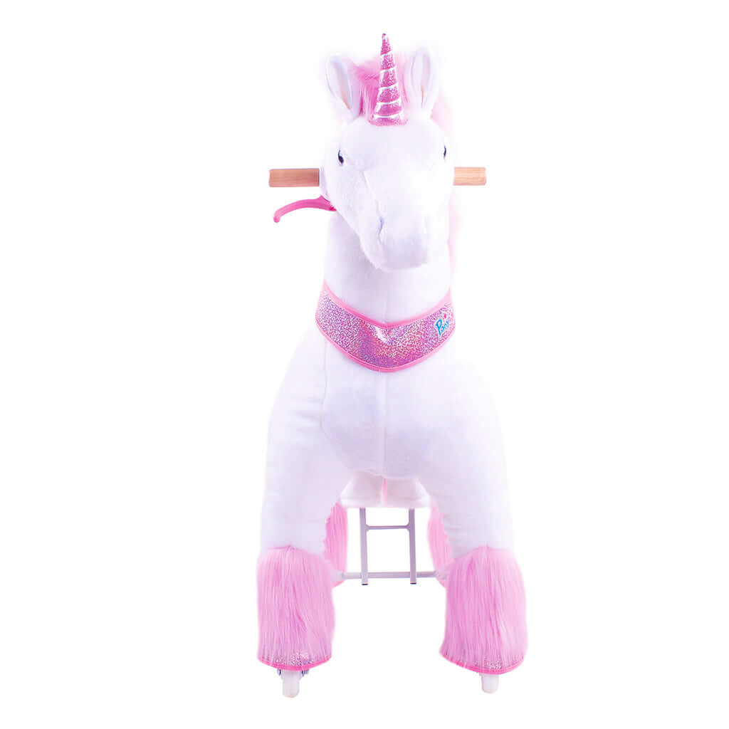 PonyCycle, Inc. ride on toy Ride on Unicorn Size 3 for Age 3-4 - Pink