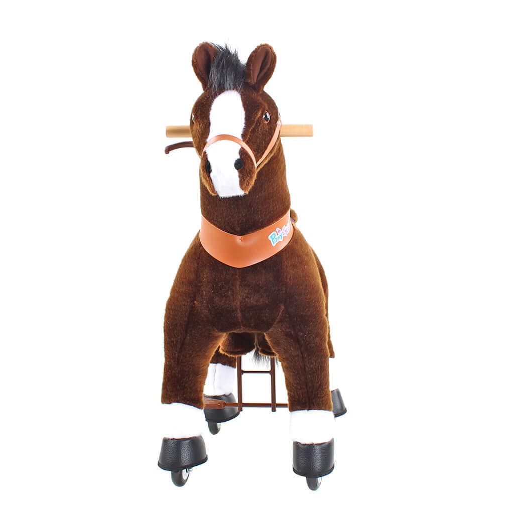 PonyCycle, Inc. Model U Ride On Horse Toy Age 3-4 Chocolate