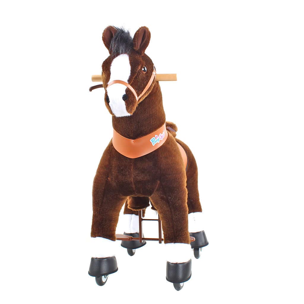 PonyCycle, Inc. Model U Ride On Horse Toy Age 3-4 Chocolate