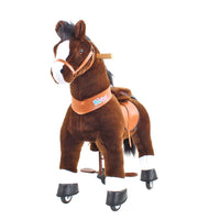 PonyCycle, Inc. Model U Ride On Horse Toy Age 3-4 Chocolate