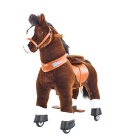 PonyCycle, Inc. Model U Ride On Horse Toy Age 3-4 Chocolate