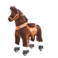 PonyCycle, Inc. Model U Ride On Horse Toy Age 3-4 Chocolate
