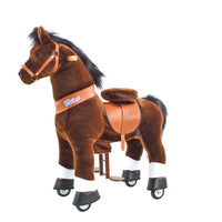 PonyCycle, Inc. Model U Ride On Horse Toy Age 3-4 Chocolate