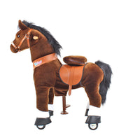 PonyCycle, Inc. Model U Ride On Horse Toy Age 3-4 Chocolate
