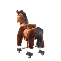 PonyCycle, Inc. Model U Ride On Horse Toy Age 3-4 Chocolate