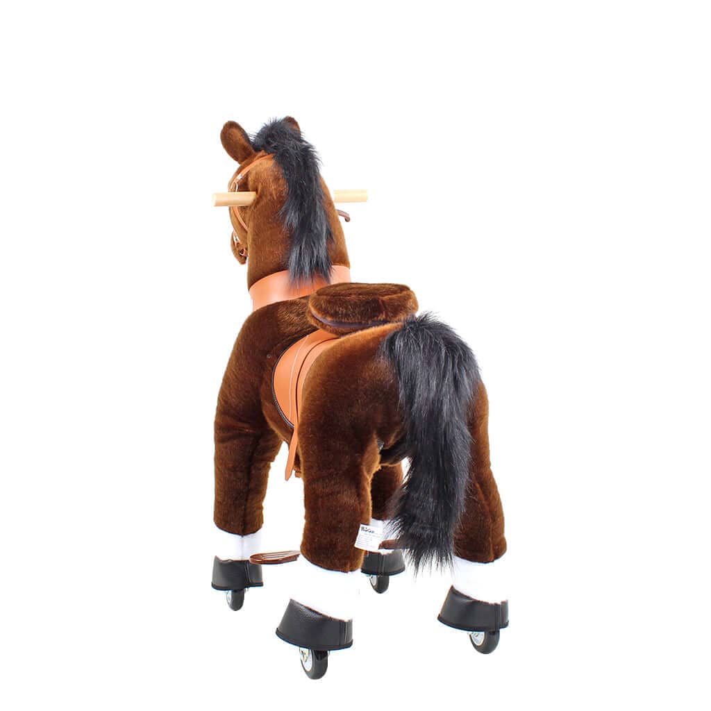 PonyCycle, Inc. Model U Ride On Horse Toy Age 3-4 Chocolate