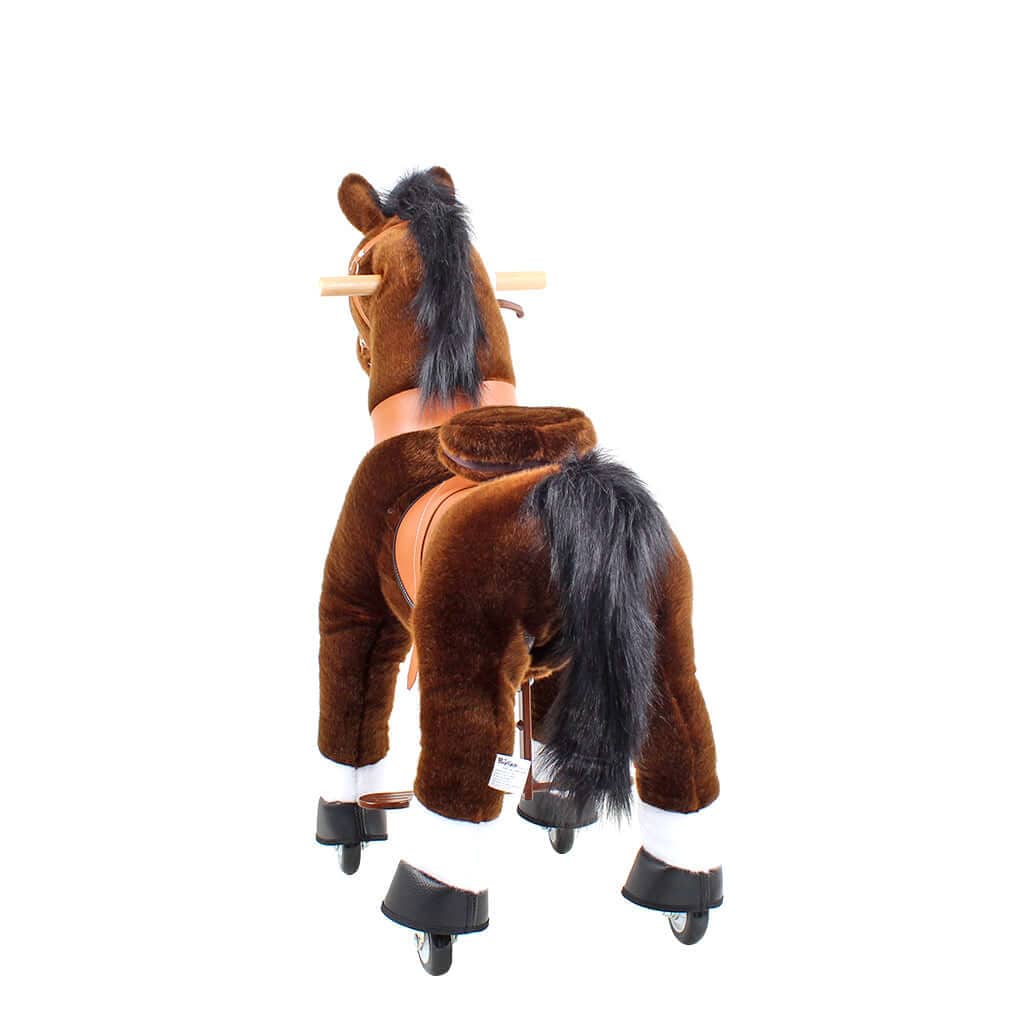 PonyCycle, Inc. Model U Ride On Horse Toy Age 3-4 Chocolate