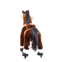 PonyCycle, Inc. Model U Ride On Horse Toy Age 3-4 Chocolate