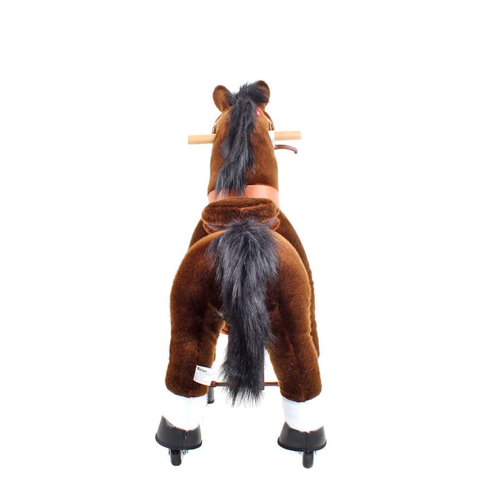 PonyCycle, Inc. Model U Ride On Horse Toy Age 3-4 Chocolate