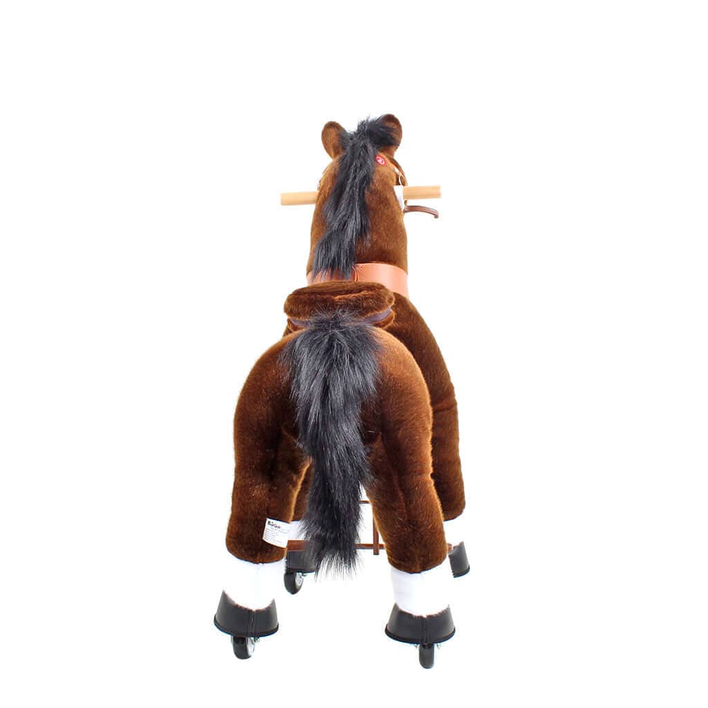 PonyCycle, Inc. Model U Ride On Horse Toy Age 3-4 Chocolate