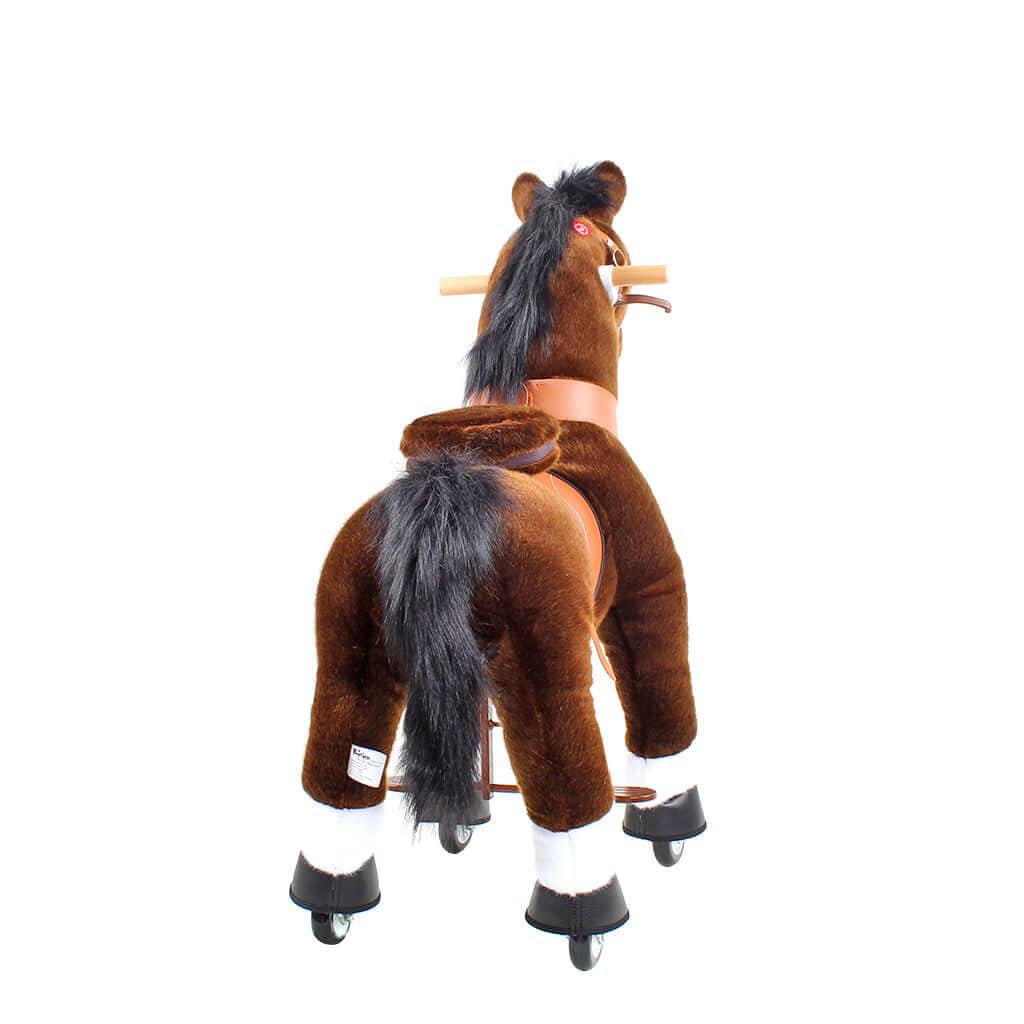 PonyCycle, Inc. Model U Ride On Horse Toy Age 3-4 Chocolate