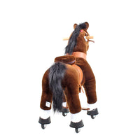 PonyCycle, Inc. Model U Ride On Horse Toy Age 3-4 Chocolate