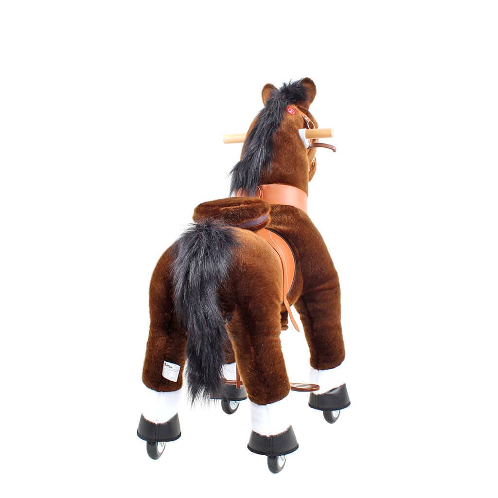 PonyCycle, Inc. Model U Ride On Horse Toy Age 3-4 Chocolate