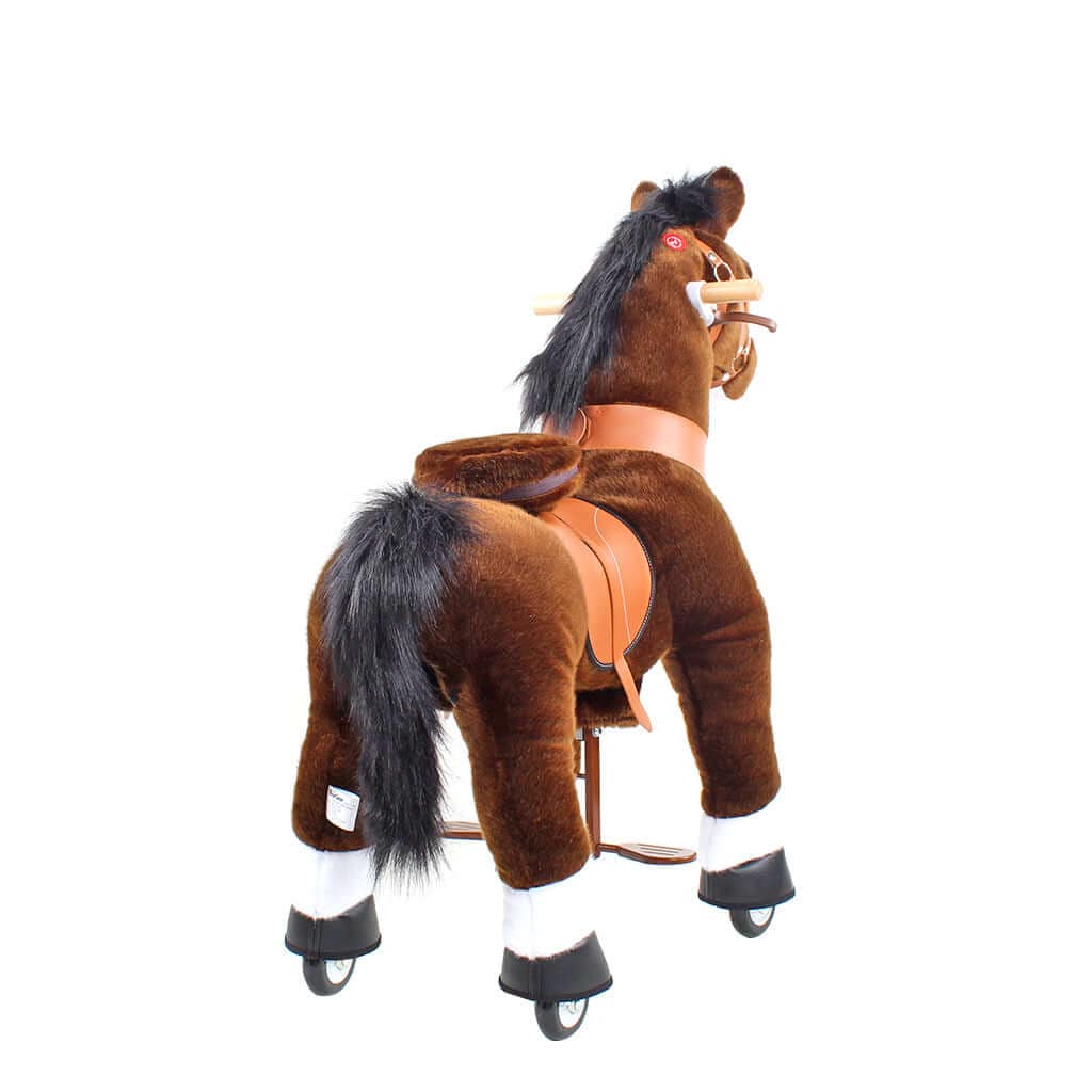 PonyCycle, Inc. Model U Ride On Horse Toy Age 3-4 Chocolate