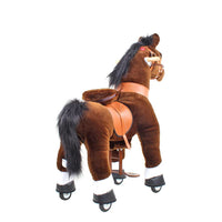 PonyCycle, Inc. Model U Ride On Horse Toy Age 3-4 Chocolate