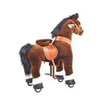 PonyCycle, Inc. Model U Ride On Horse Toy Age 3-4 Chocolate