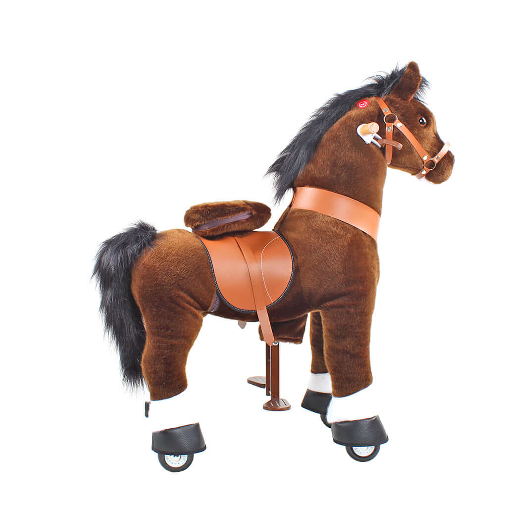 PonyCycle, Inc. Model U Ride On Horse Toy Age 3-4 Chocolate
