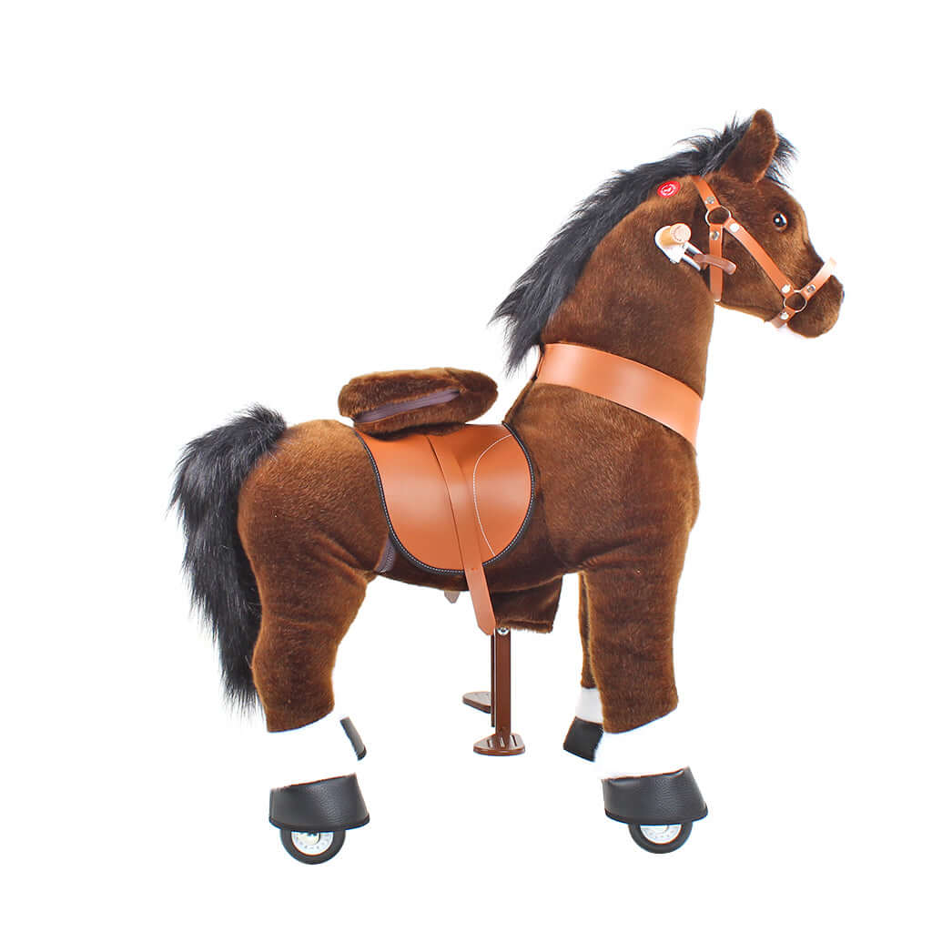 PonyCycle, Inc. Model U Ride On Horse Toy Age 3-4 Chocolate