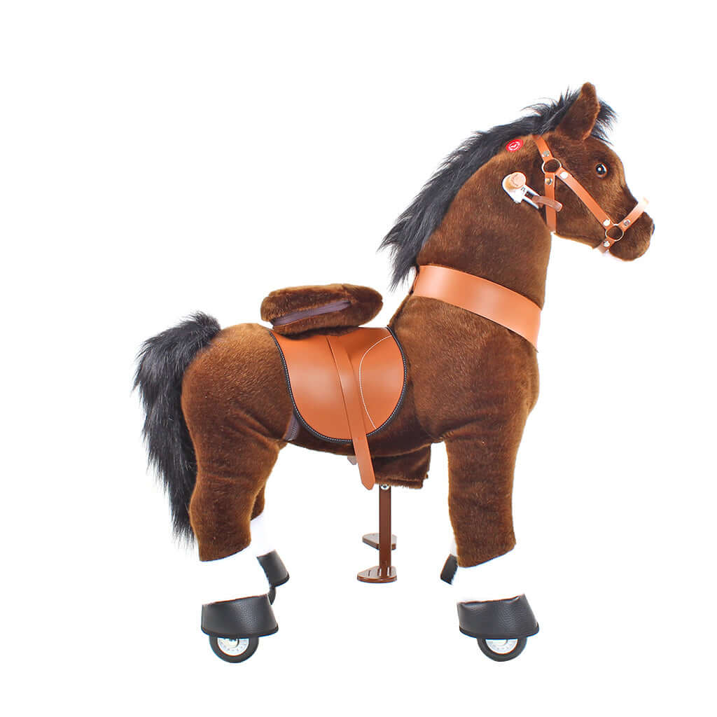 PonyCycle, Inc. Model U Ride On Horse Toy Age 3-4 Chocolate