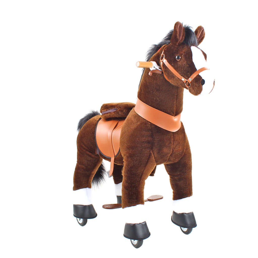 PonyCycle, Inc. Model U Ride On Horse Toy Age 3-4 Chocolate