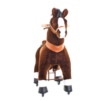 PonyCycle, Inc. Model U Ride On Horse Toy Age 3-4 Chocolate