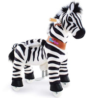 PonyCycle, Inc. PonyCycle Ride on Zebra Horse Toy Age 3-4