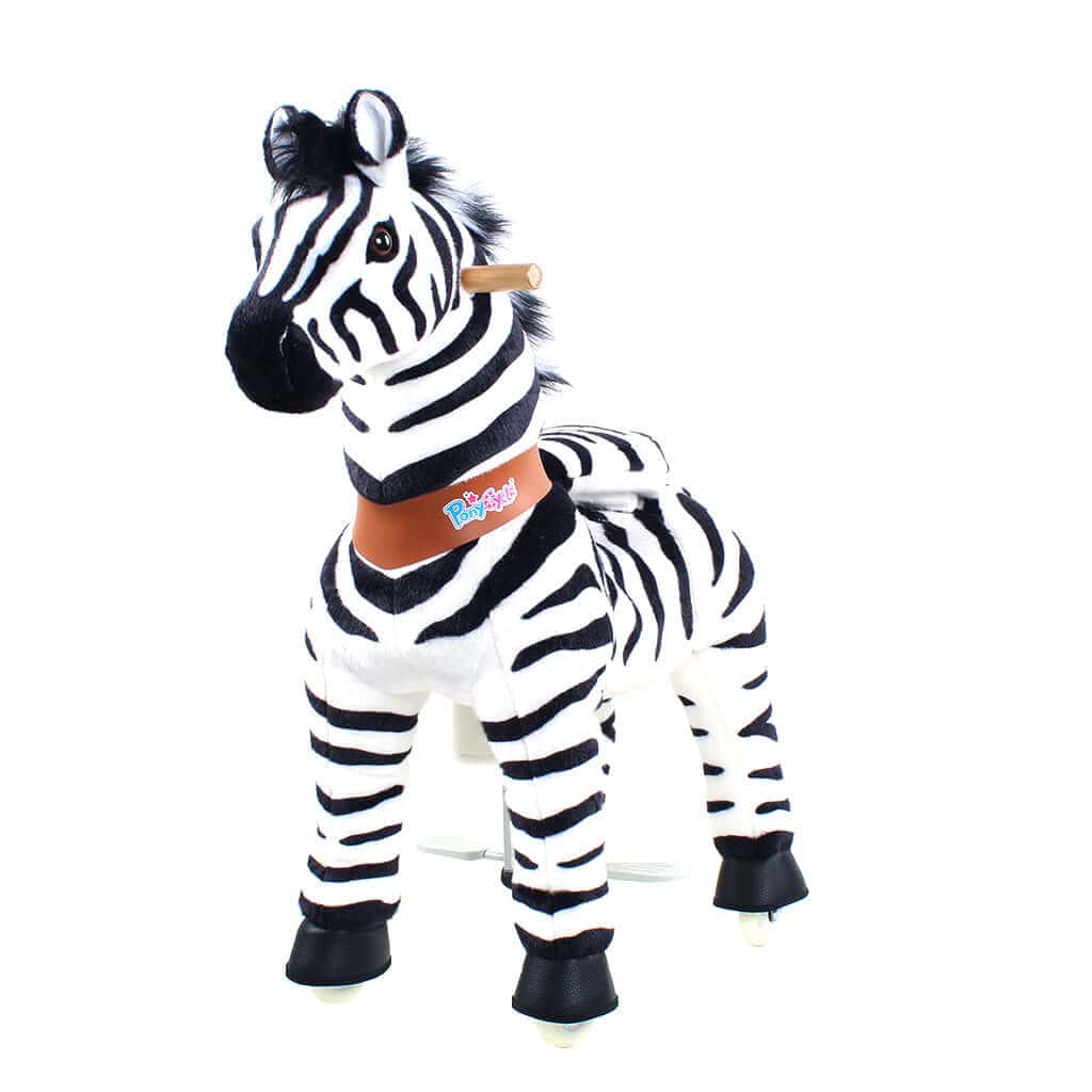 PonyCycle, Inc. PonyCycle Ride on Zebra Horse Toy Age 3-4