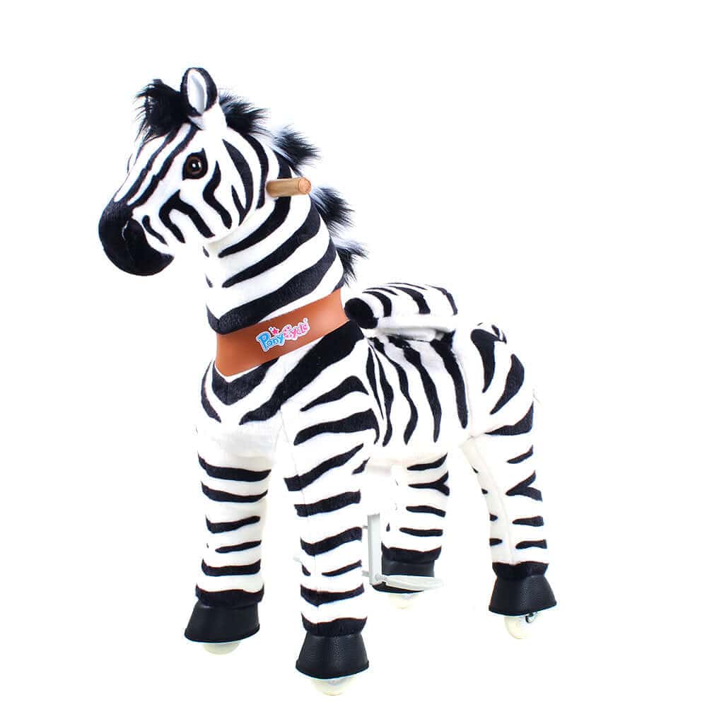 PonyCycle, Inc. PonyCycle Ride on Zebra Horse Toy Age 3-4