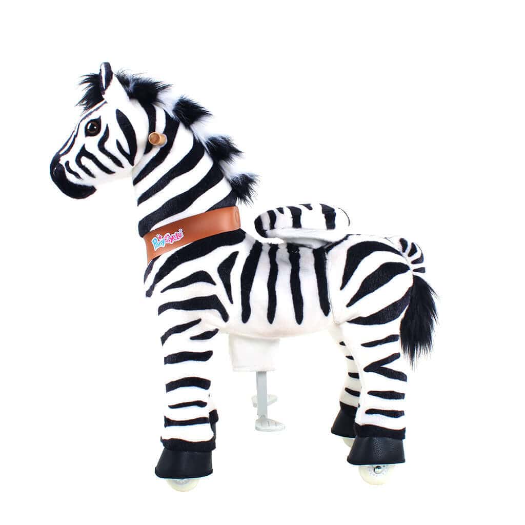 PonyCycle, Inc. PonyCycle Ride on Zebra Horse Toy Age 3-4