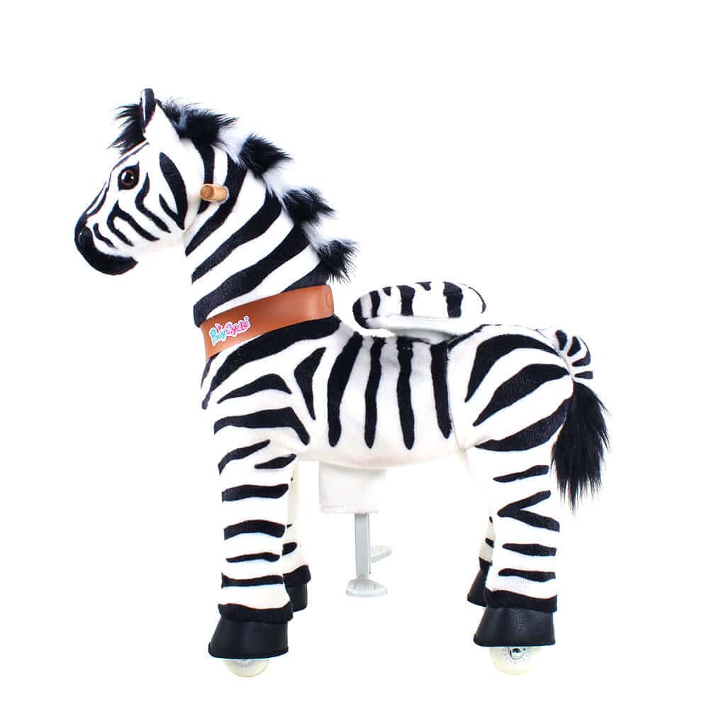 PonyCycle, Inc. PonyCycle Ride on Zebra Horse Toy Age 3-4