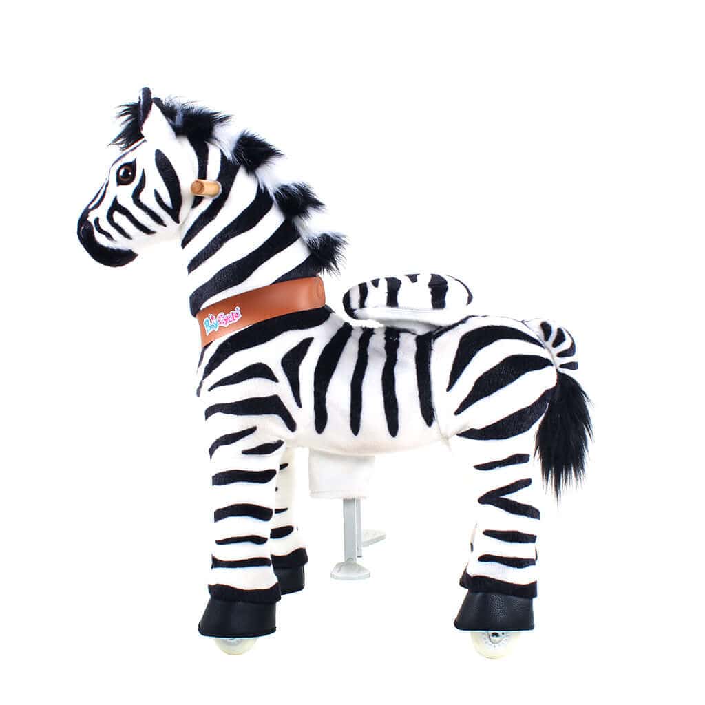 PonyCycle, Inc. PonyCycle Ride on Zebra Horse Toy Age 3-4