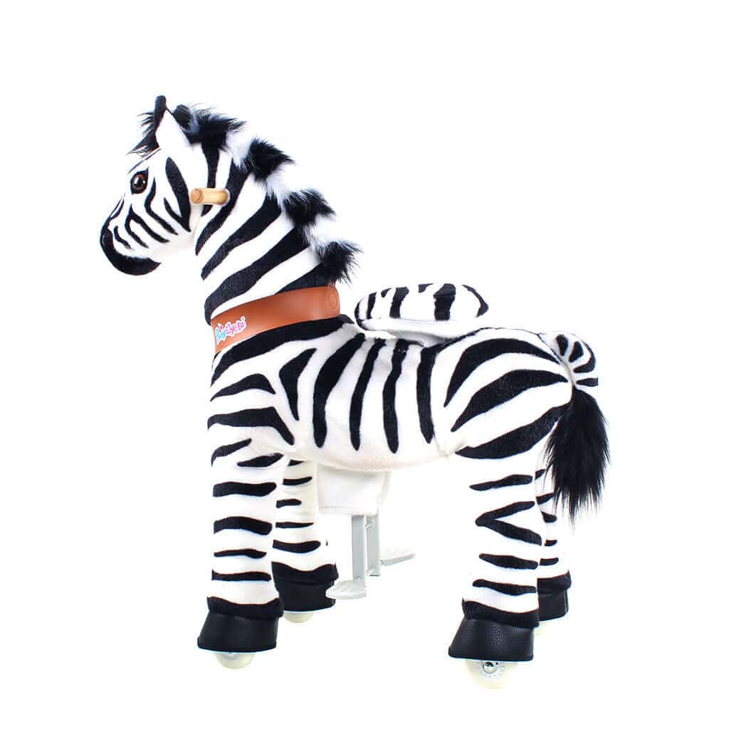 PonyCycle, Inc. PonyCycle Ride on Zebra Horse Toy Age 3-4