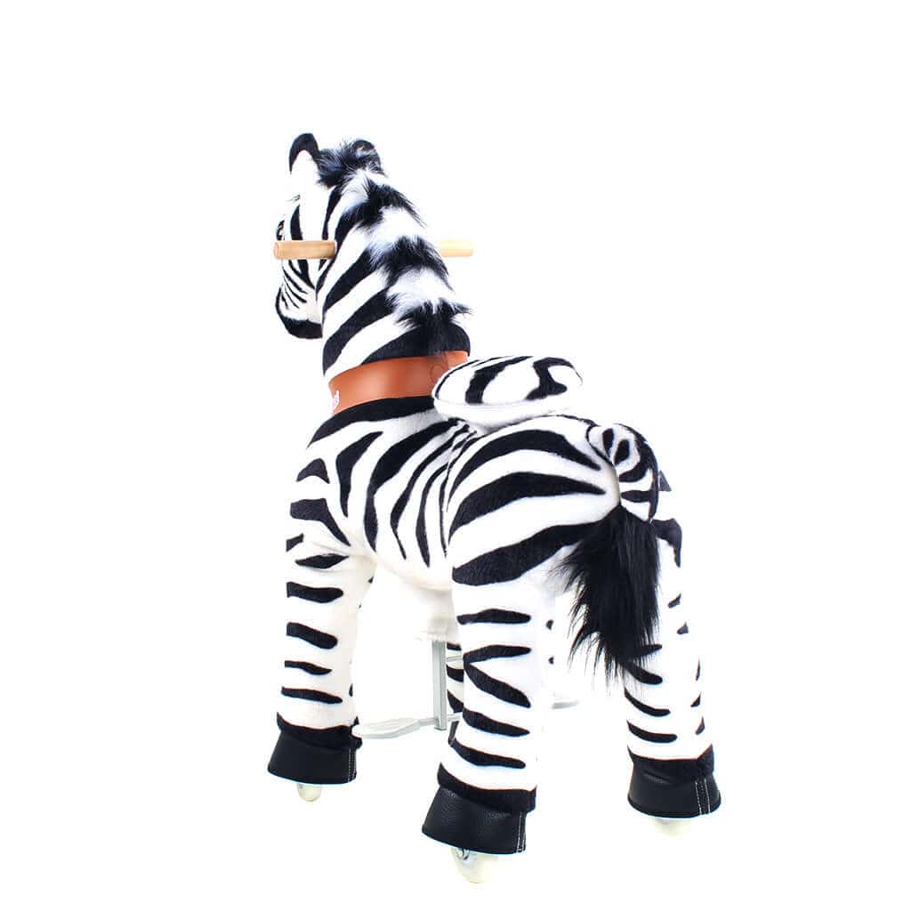 PonyCycle, Inc. PonyCycle Ride on Zebra Horse Toy Age 3-4